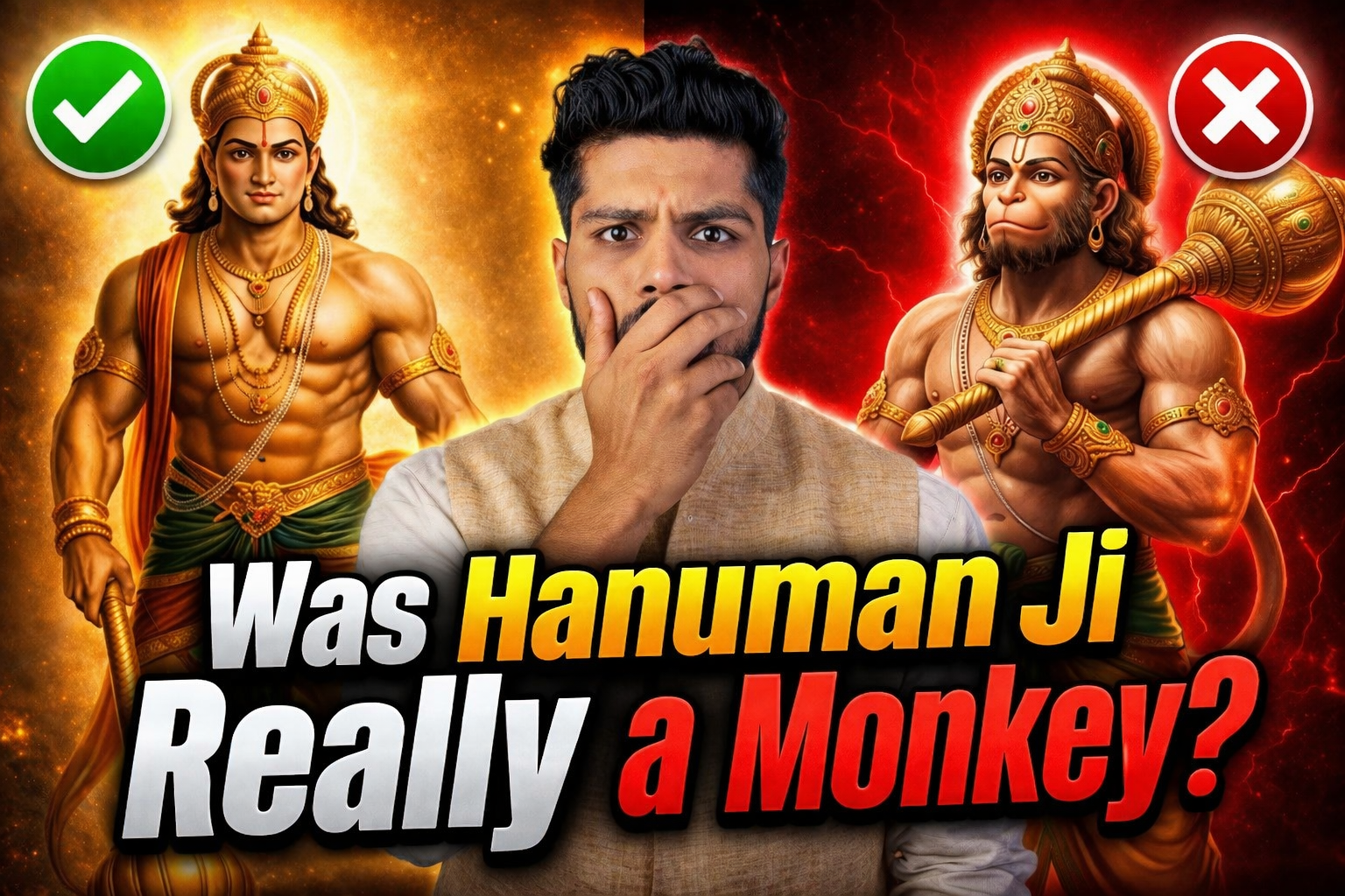 kya hanuman ji bandar the