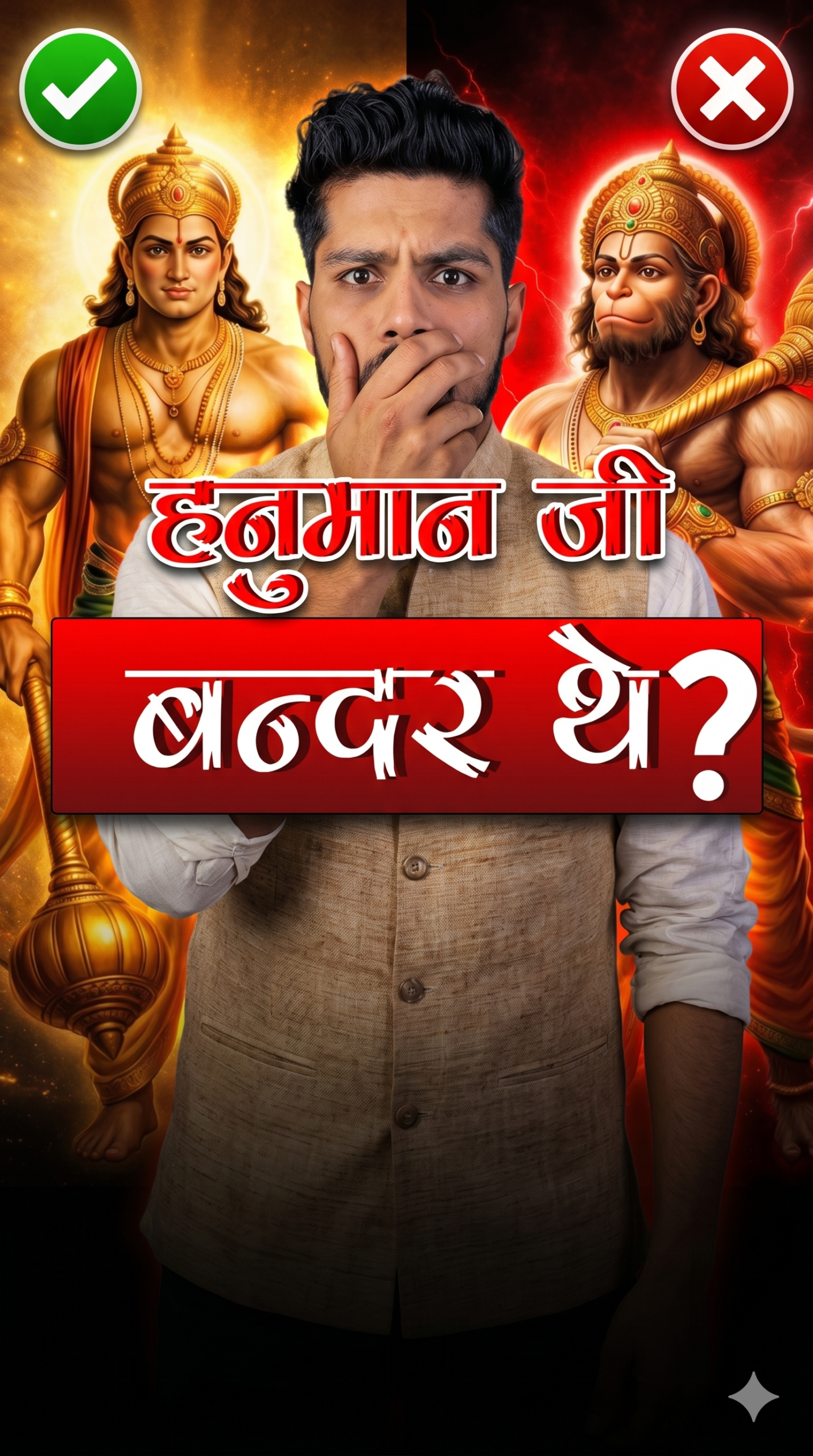 Kya Hanuman Ji Bandar The