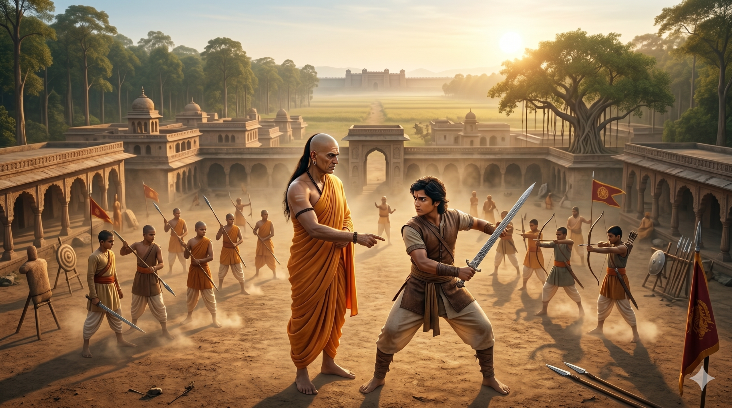 Chanakya & Chandragupta