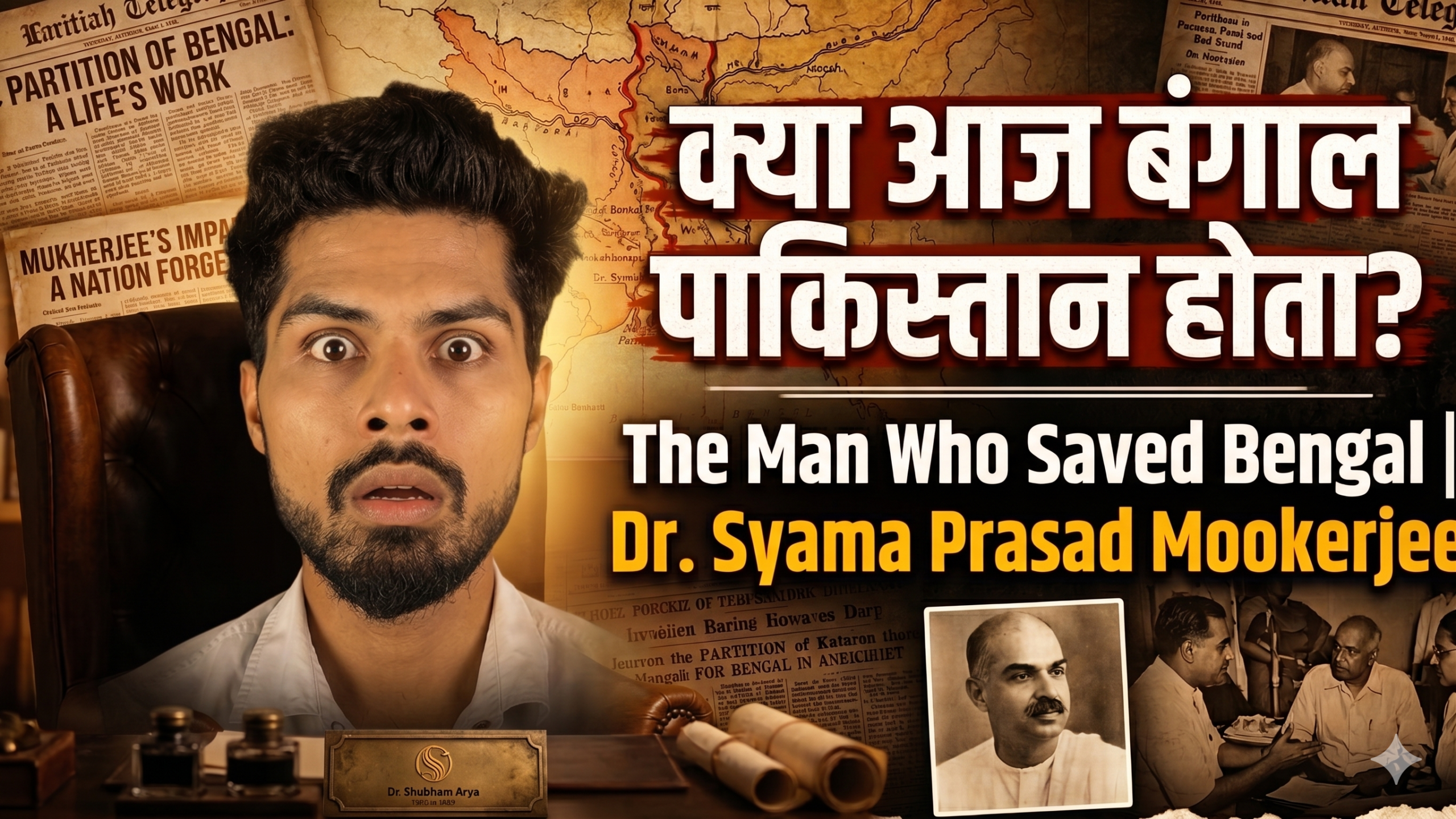 Bengal Election 2026 |क्या आज बंगाल पाकिस्तान होता? | The Untold Story of Dr. Syama Prasad Mookerjee